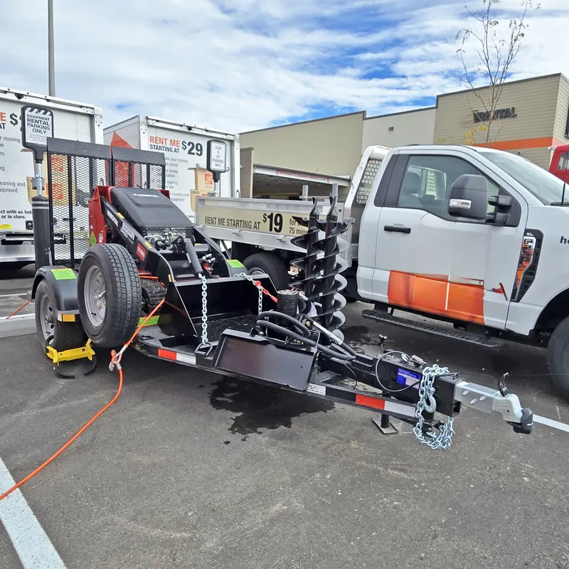 Snake River 4'x7' Flatbed Trailer